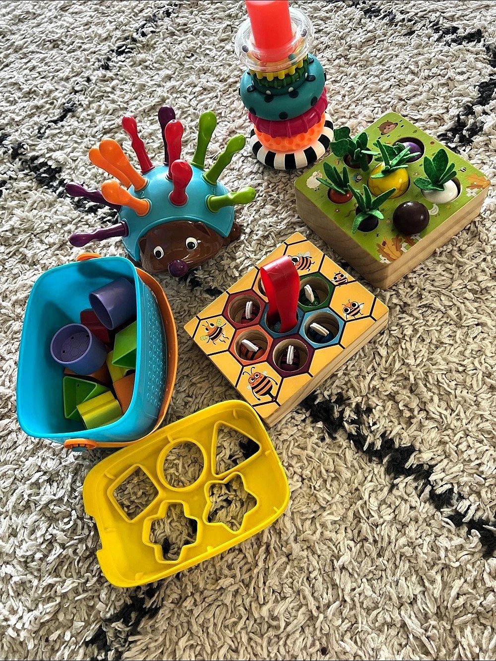 Toddler Baby Learning Toy Set Fine Motor